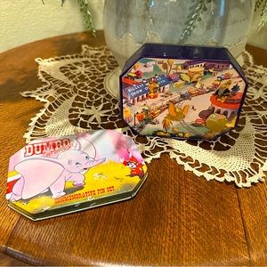 Dumbo 55th Anniversary Tin Pin Set Disney Store Retired HTF